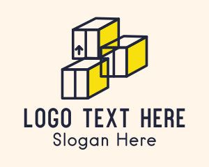 Container Box Logistics  Logo