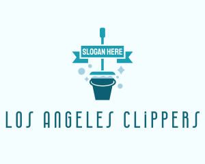 Housekeeping Mop Bucket  Logo