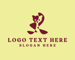 Brown - Teddy Bear Mosaic logo design