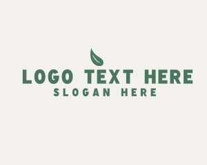 Sustainable - Natural Eco Leaf logo design