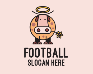 Kids - Holy Cow Cartoon logo design