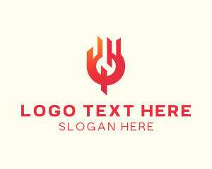 Technology - Company Business Letter O logo design