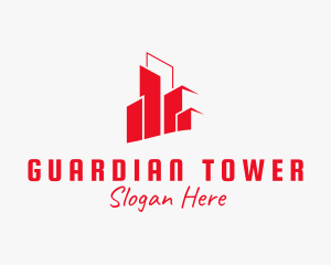 Professional Business Tower logo design