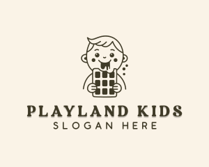 Kid Chocolate Bar logo design