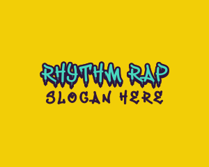 Rap - Urban Skate Graffiti logo design
