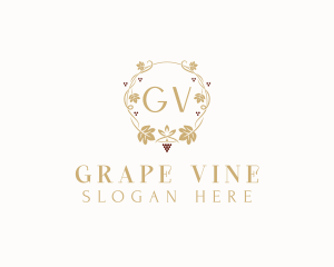 Grape - Grape Vineyard Winery logo design