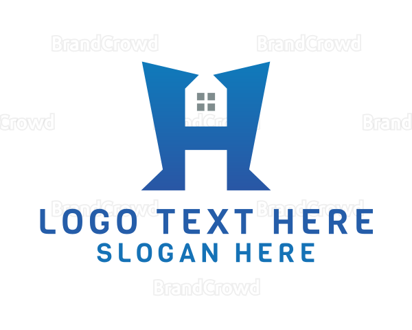 Geometric H House Logo