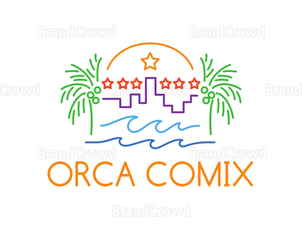 Tropical City Oasis Logo