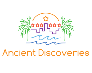 Tropical City Oasis logo design