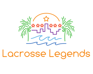 Tropical City Oasis logo design