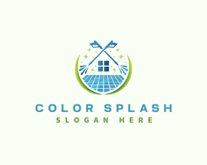 Pressure Wash Cleaning logo design