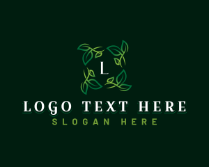 Wreath - Elegant Leaf Gardening logo design