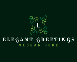 Elegant Leaf Gardening logo design