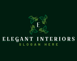 Elegant Leaf Gardening logo design