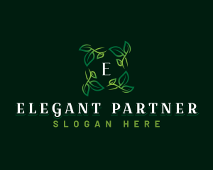 Elegant Leaf Gardening logo design