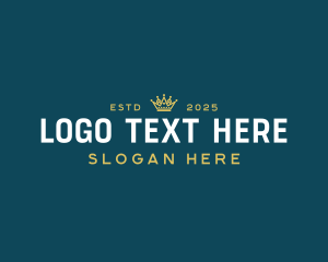Royalty - Modern Crown Royalty logo design