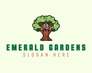 Sustainable Tree Planting Logo