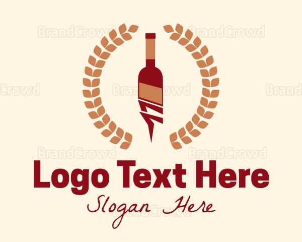 Winery Bottle Opener Logo