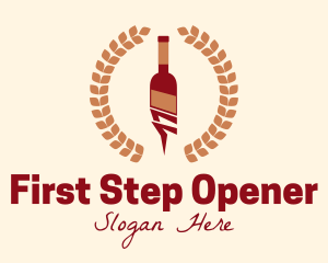 Opener - Winery Bottle Opener logo design