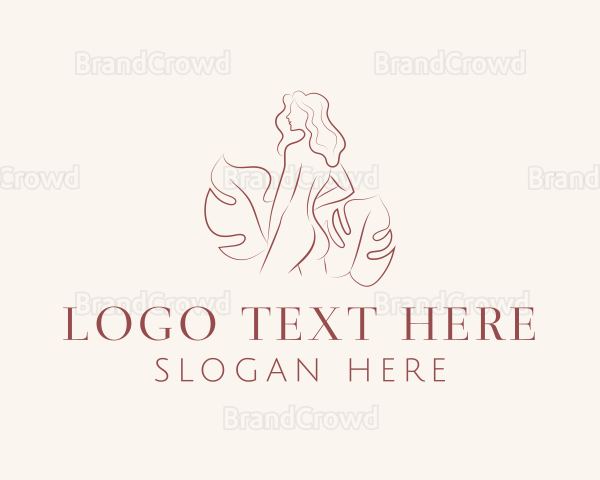 Beautiful Woman Body Spa Logo