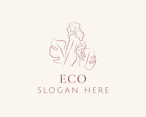 Perfume - Beautiful Woman Body Spa logo design