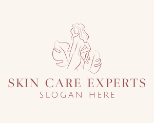 Beautiful Woman Body Spa logo design