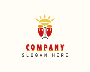 African Conga Drum Logo