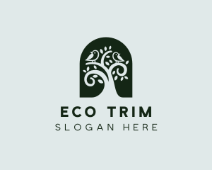 Nature Eco Tree logo design