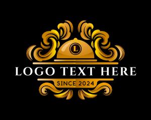 Premium Luxury Restaurant logo design