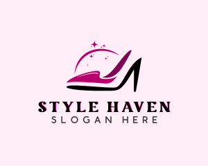 Feminine High Heel Stiletto  Logo