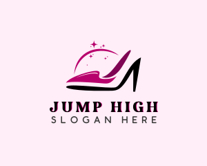 Feminine High Heel Stiletto  logo design