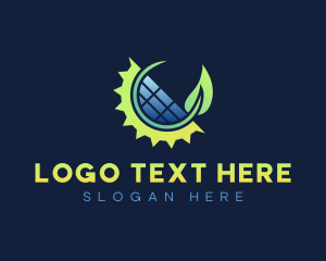 Sustainable - Renewable Energy Solar logo design