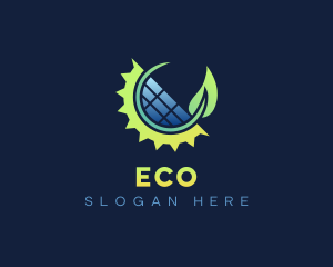 Renewable Energy Solar logo design