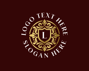 Luxe - Elegant Ornament Crest logo design