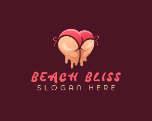 Bikini Sexy Lingerie logo design