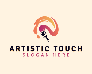 Painting Paint Brush  logo design