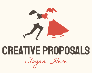 Proposal - Couple Heart Dance logo design