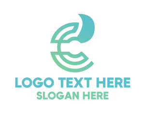 High Tech - Leaf Tech C logo design