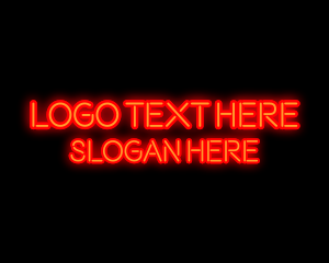 Red Light Neon Logo