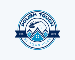 Polish - Clean Restoration Polisher logo design