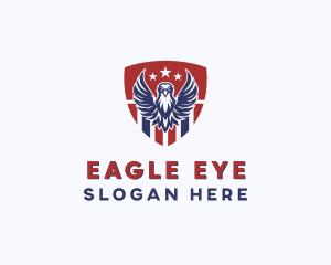 American Eagle Shield logo design