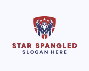 American Eagle Shield logo design