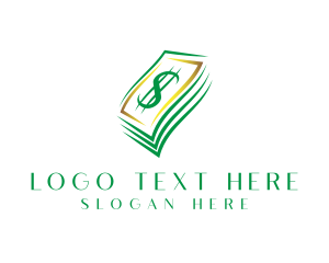 Cash - Dollar Bill Savings logo design