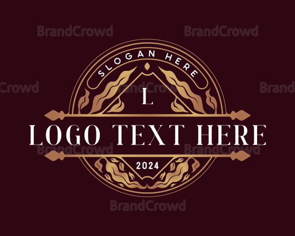 Luxury Ornamental Crest Logo