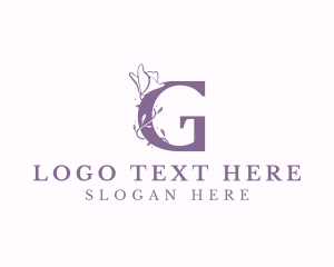 Flower - Floral Boutique Letter G logo design