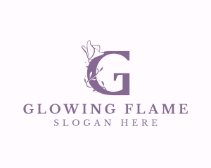 Floral Boutique Letter G logo design