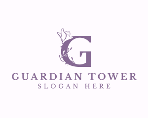 Floral Boutique Letter G logo design