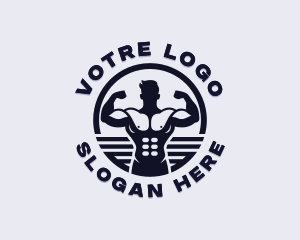 Gym Bodybuilding Fitness Logo