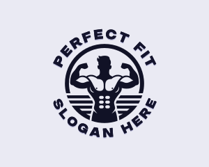 Gym Bodybuilding Fitness logo design