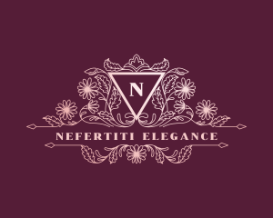 Elegant Wedding Florist logo design